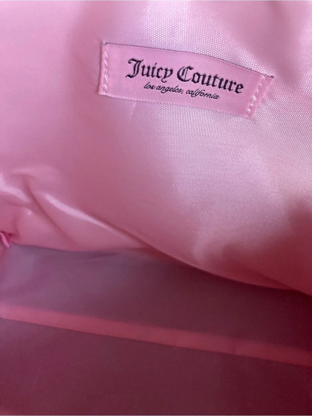 Juicy Couture Fruitful Lemon Cosmetic Pouch NWT | Large Lemon Print Makeup Bag